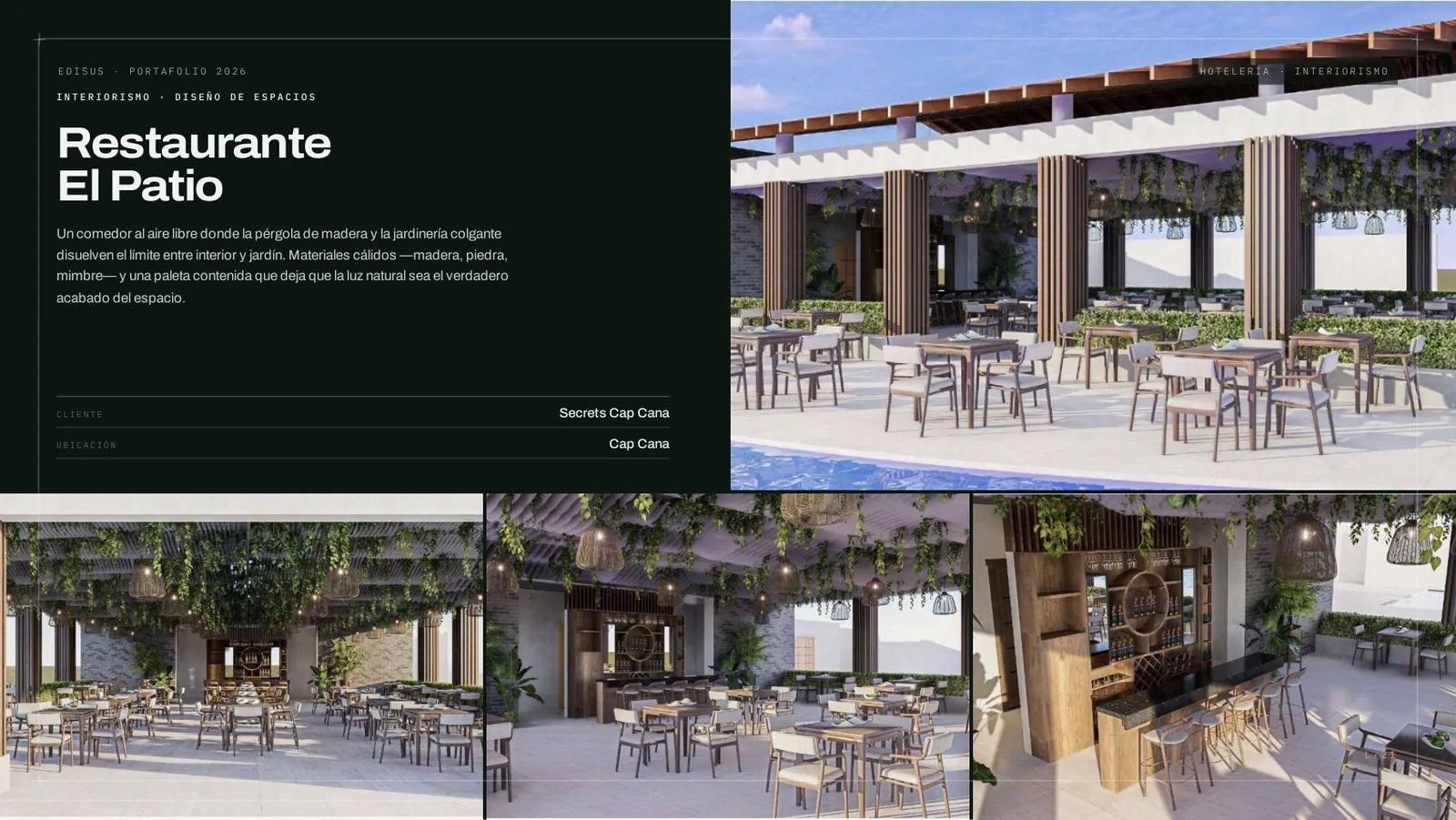 Restaurante El Patio, Cap Cana