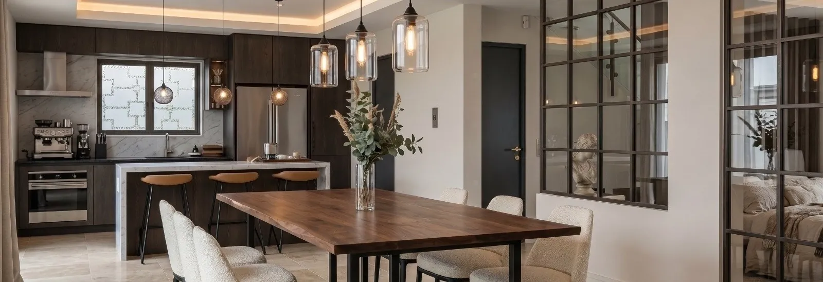 Cocina y comedor