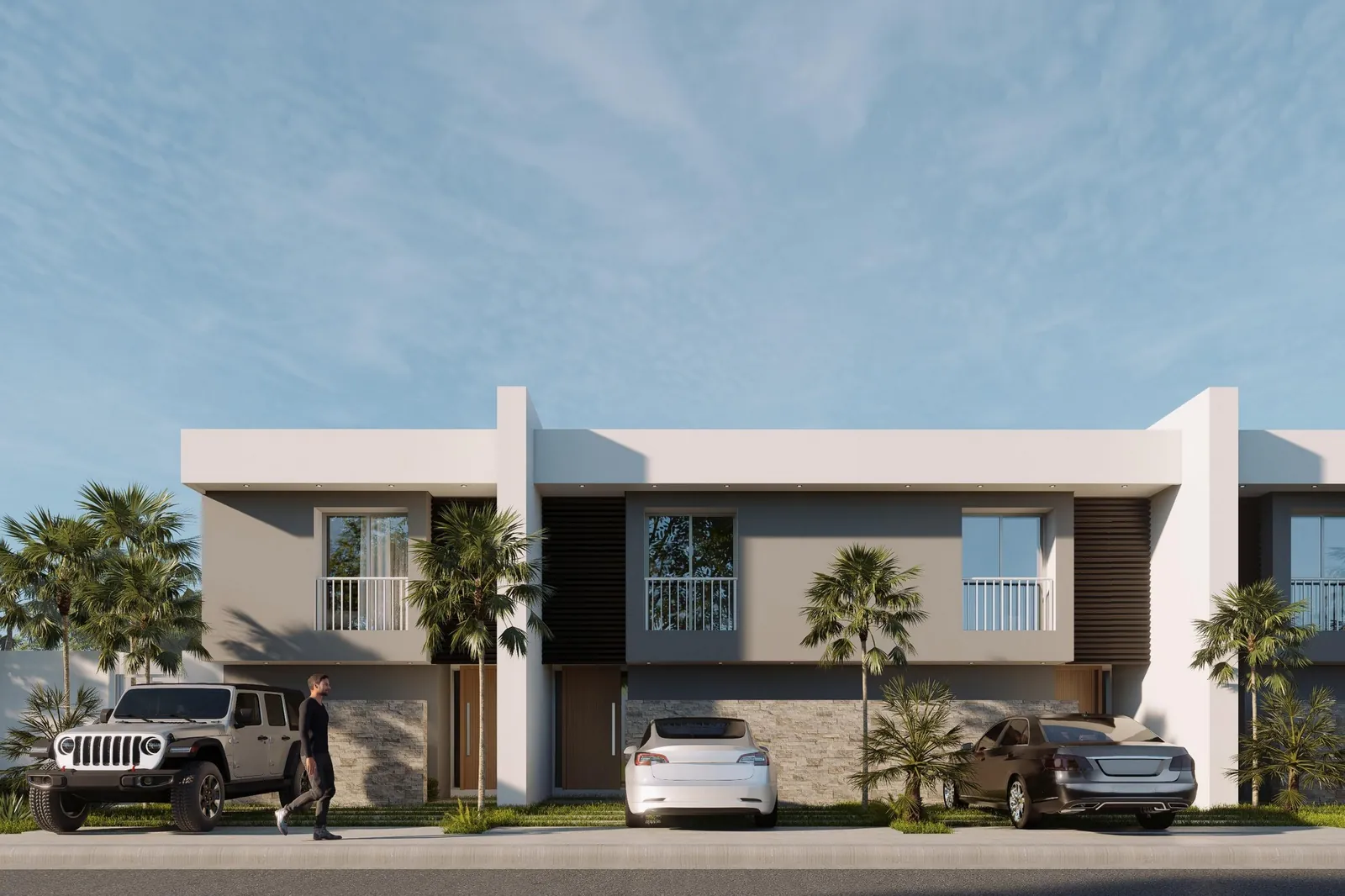 Fachada Town House C